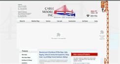 Desktop Screenshot of cablemoore.com